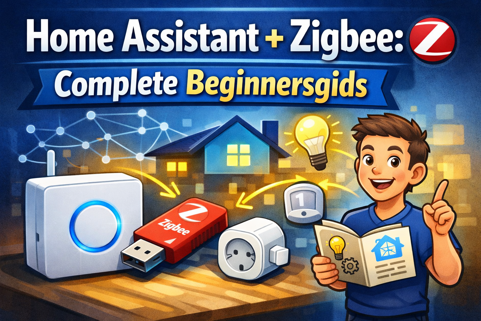 Home Assistant + Zigbee: complete beginnersgids