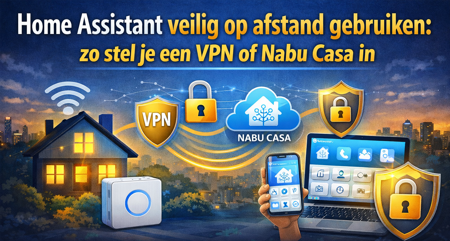 Home Assistant veilig op afstand gebruiken: zo stel je een VPN of Nabu Casa in