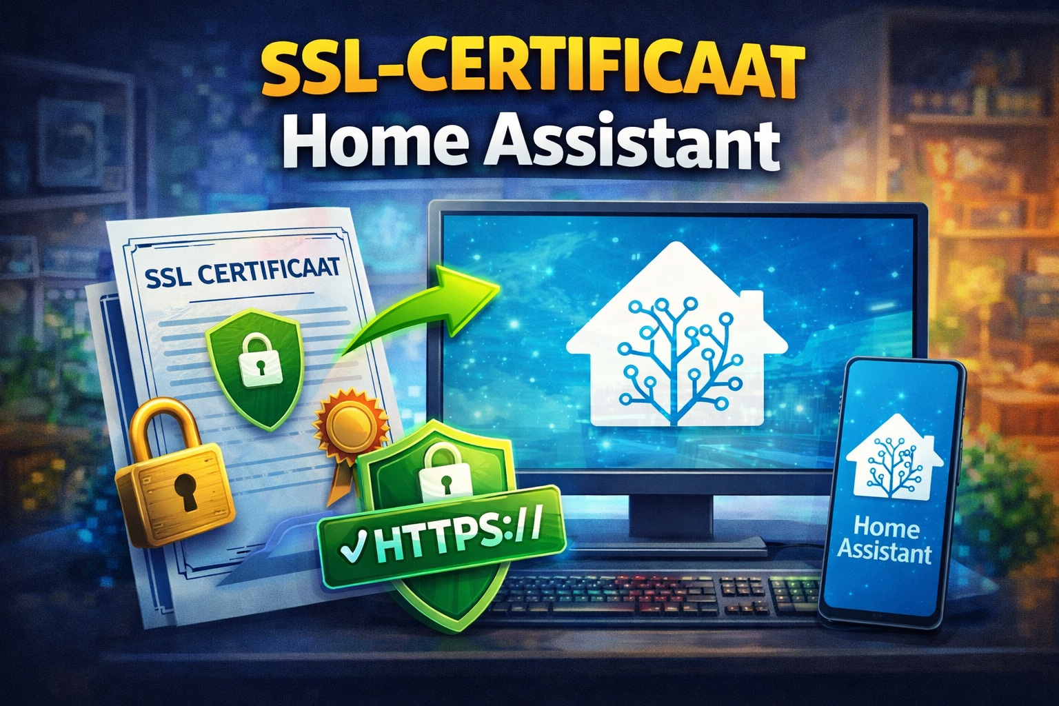SSL-certificaat installeren op Home Assistant (stap-voor-stap)